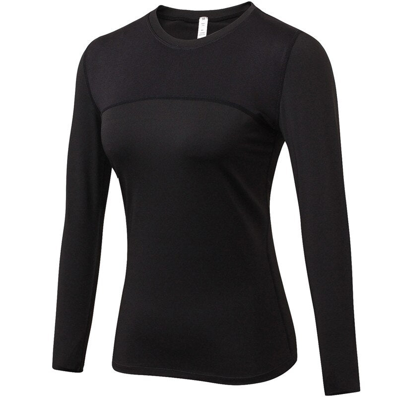 Long Sleeve Body Shaper Tee